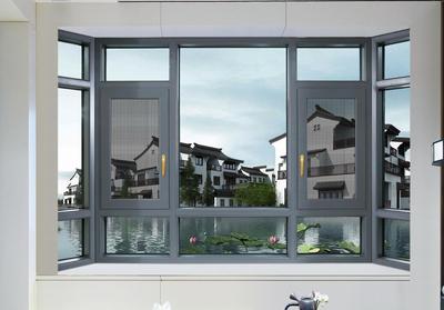 90断桥窗纱一体