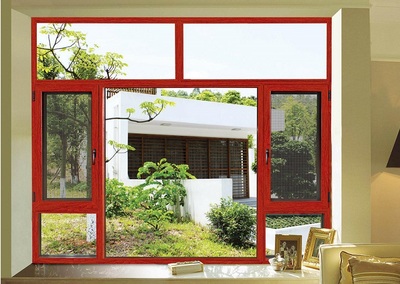 88断桥窗纱一体